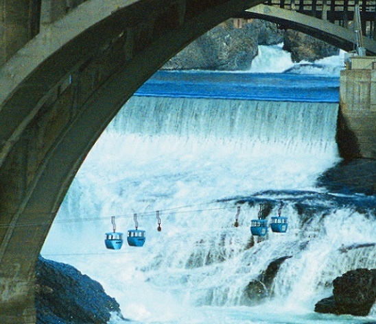 photo "Spokane Falls" tags: travel, landscape, North America, water