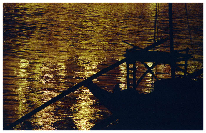 фото "Gold and black" метки: пейзаж, ночь