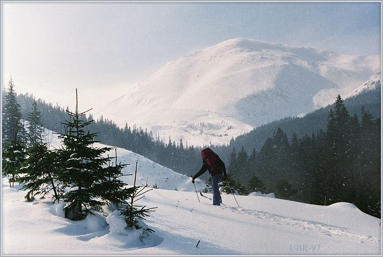 photo "Up to the Petros" tags: landscape, mountains, winter