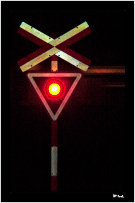 photo "level crossing" tags: landscape, genre, night