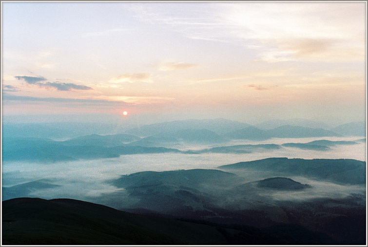 photo "Any one sunset" tags: landscape, mountains, sunset