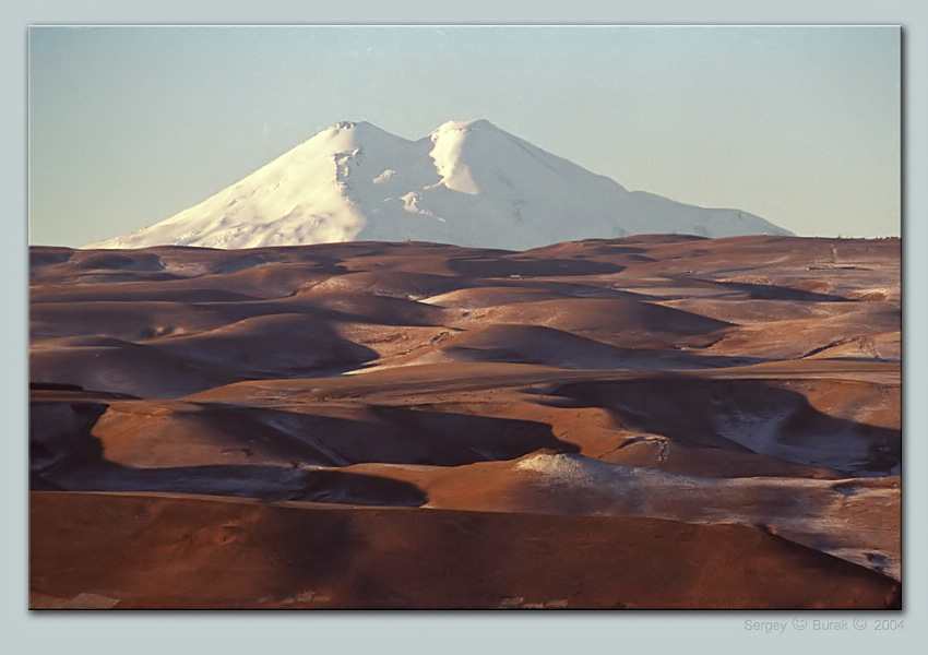 photo "Mars landscape" tags: landscape, mountains, sunset