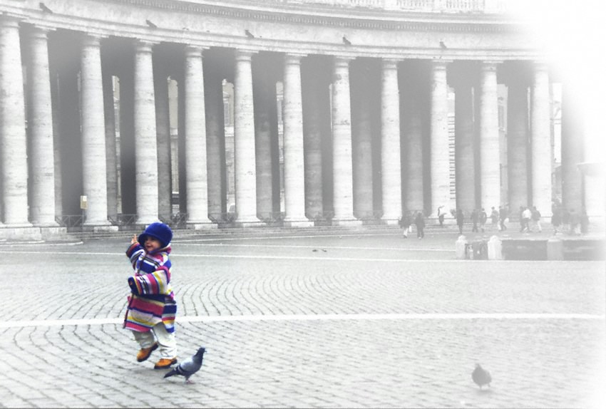 фото "Vatican Rag" метки: фотомонтаж, портрет, дети