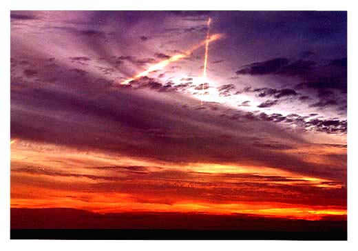 фото "Sky lines" метки: пейзаж, закат