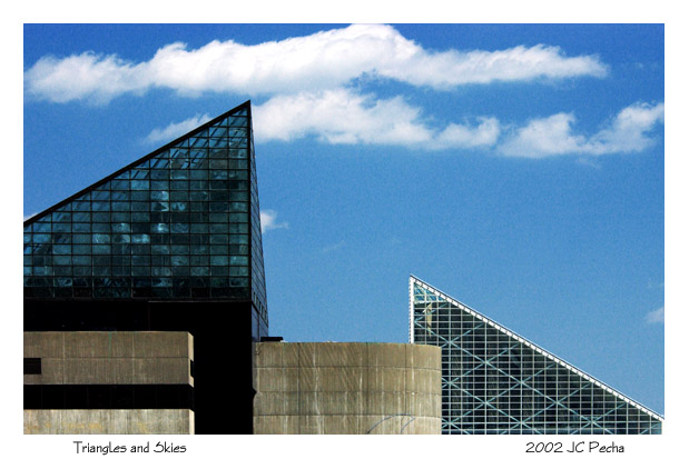photo "Triangles and Skies" tags: architecture, travel, landscape, North America
