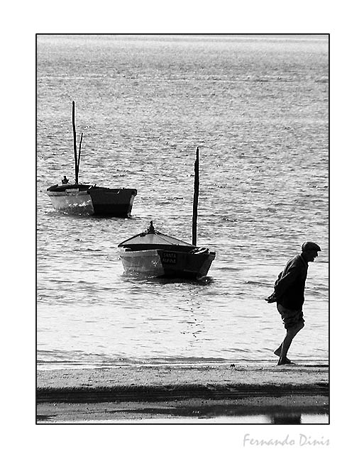 фото "Old fisherman" метки: пейзаж, жанр, вода