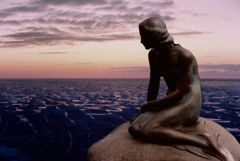 фото "The Little Mermaid" метки: фотомонтаж, путешествия, Европа