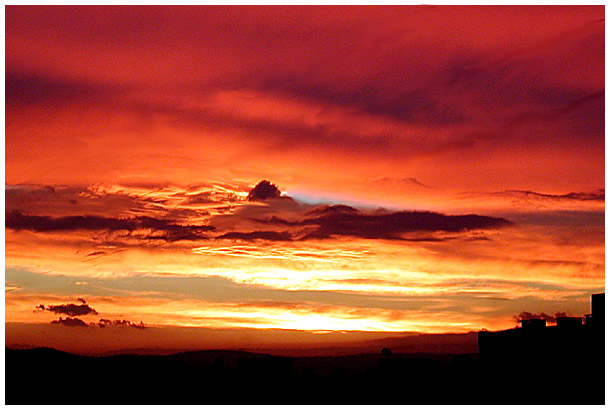 photo "Olympus The Sunrise" tags: landscape, sunset
