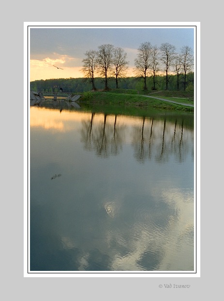 фото "Весенние сумерки" метки: пейзаж, весна, вода