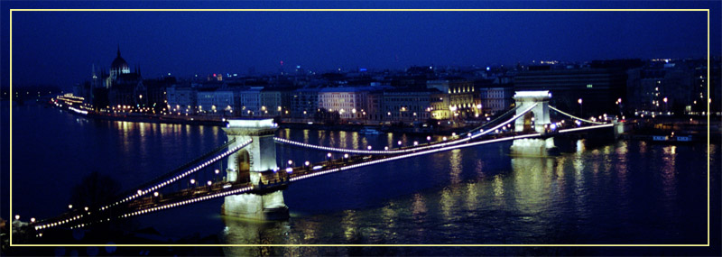 фото "Classical Budapest. Chain Bridge." метки: архитектура, пейзаж, 