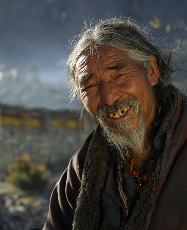 фото "Tibetan man in muktinath" метки: путешествия, портрет, Азия, мужчина