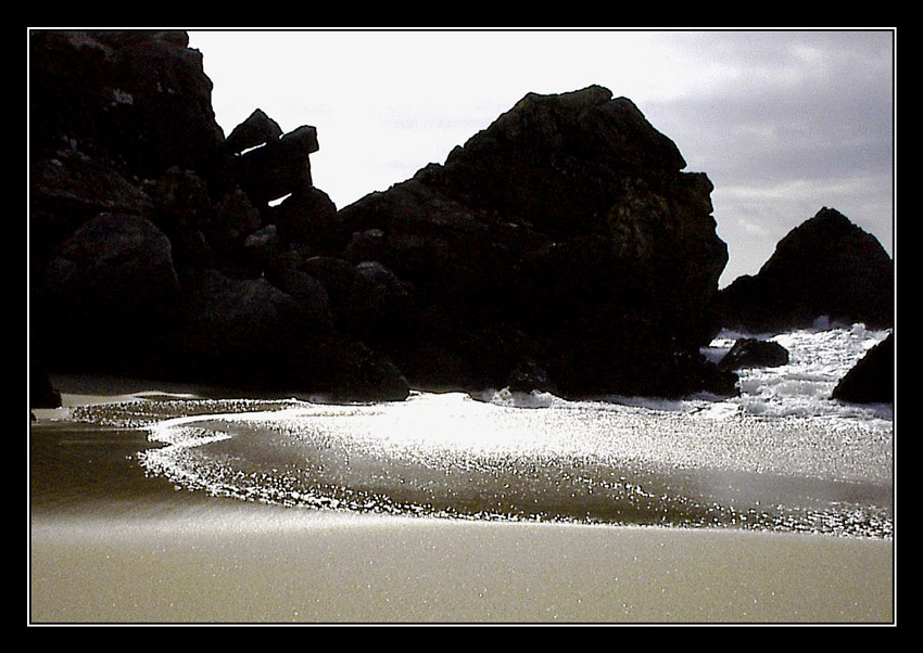 photo "Shining beach" tags: landscape, water