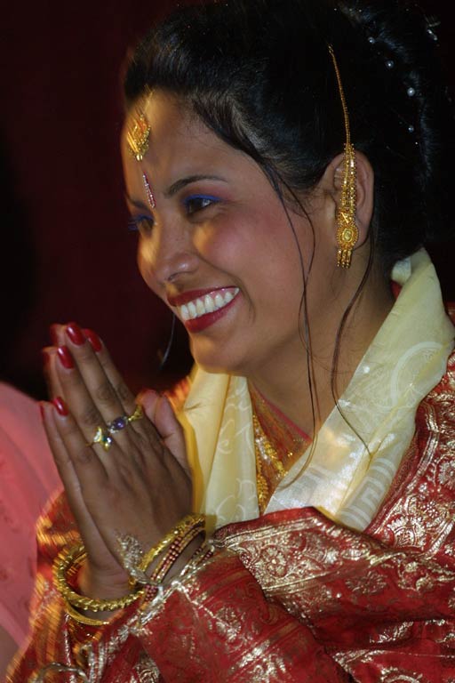 photo "Newari bride" tags: travel, portrait, Asia, woman