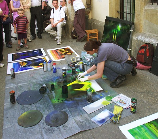 photo "Without easel and brushes" tags: travel, reporting, Europe