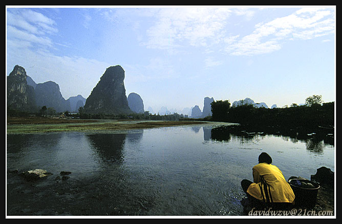 photo "Riverside 2" tags: landscape, mountains, water