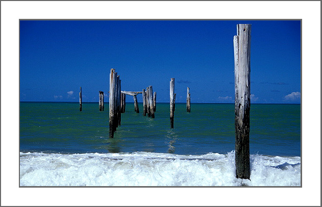 photo "Sea Fences" tags: landscape, travel, South America, water