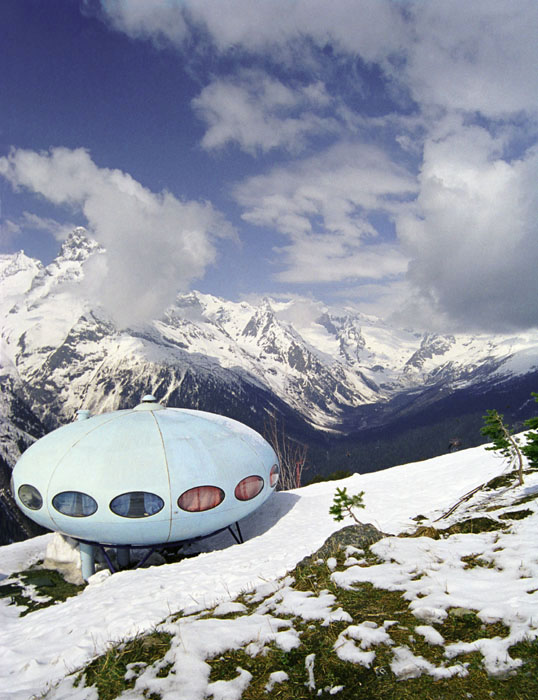 photo "UFO on Dombai!" tags: landscape, mountains