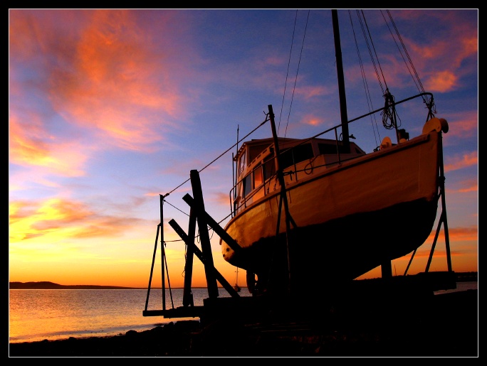 photo "Dawn at the Slipway" tags: travel, landscape, Australia, sunset