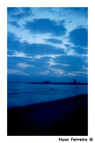 photo "Blue Soul" tags: landscape, sunset, water