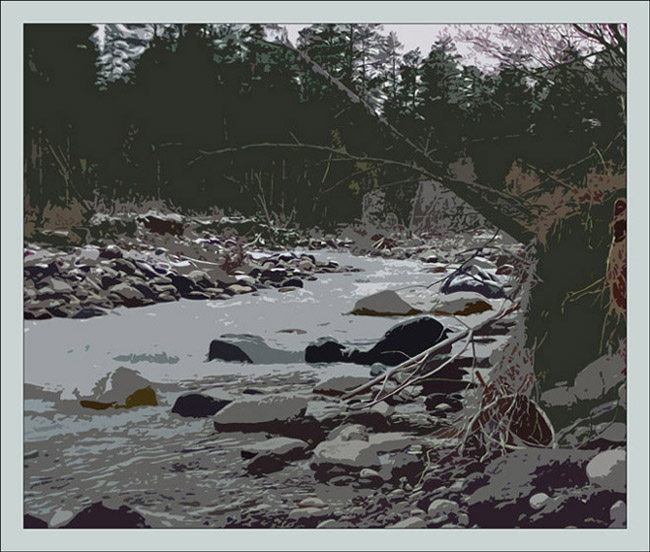 photo "Baksan stones." tags: landscape, water