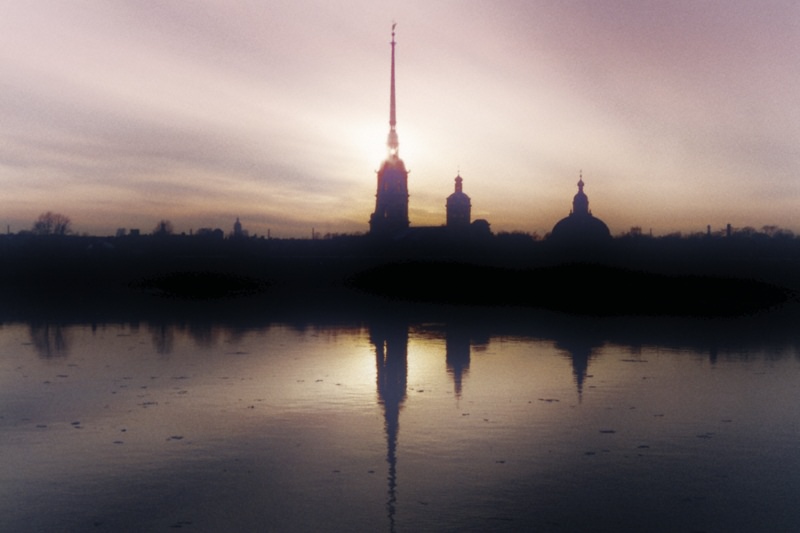 photo "Peter and Paul Fortress" tags: travel, landscape, Europe, sunset