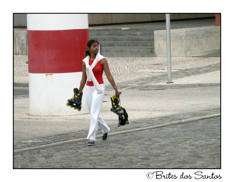 photo "Yes... They are my roller skates !!!" tags: humor, 