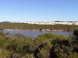 photo "Greenough River, Western Aust." tags: travel, landscape, Australia, water