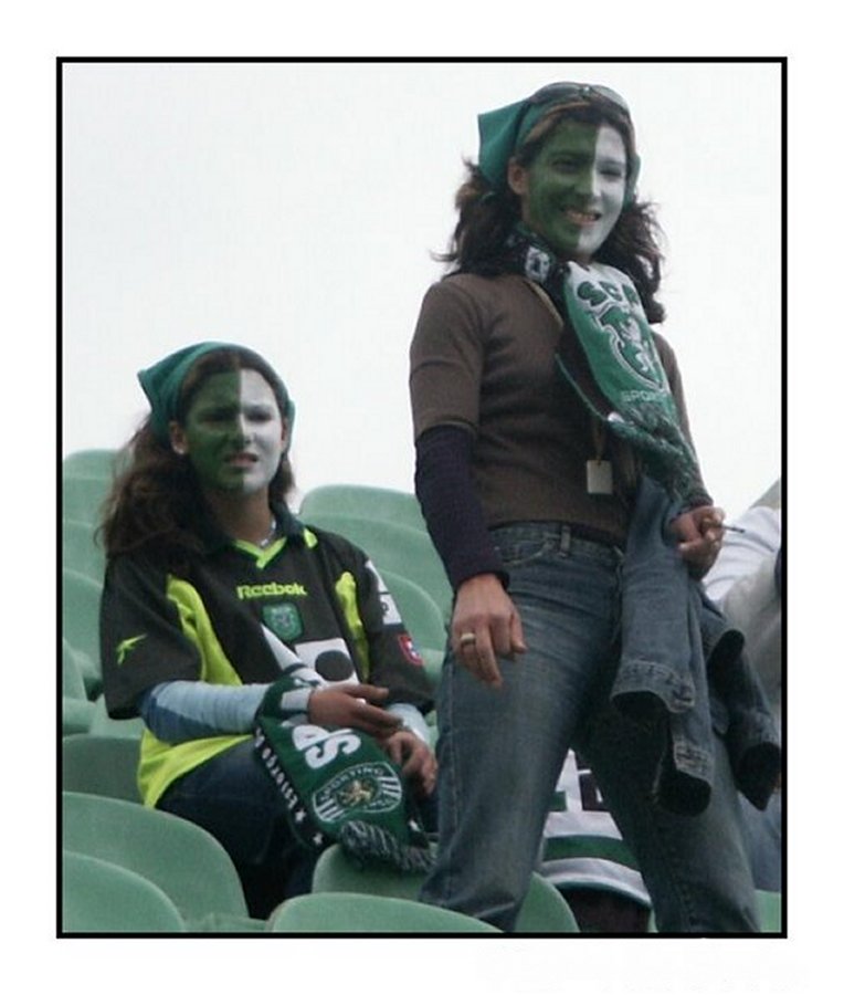 photo "Green & Withe" tags: sport, 