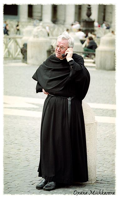 photo "Monk. Vatican`s people." tags: genre, portrait, man