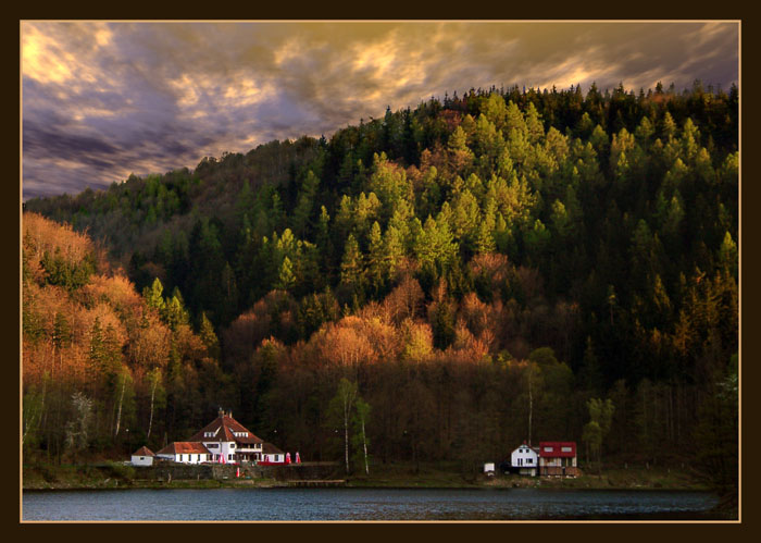 photo "Sunset at Zagorze Slaskie" tags: landscape, mountains, sunset