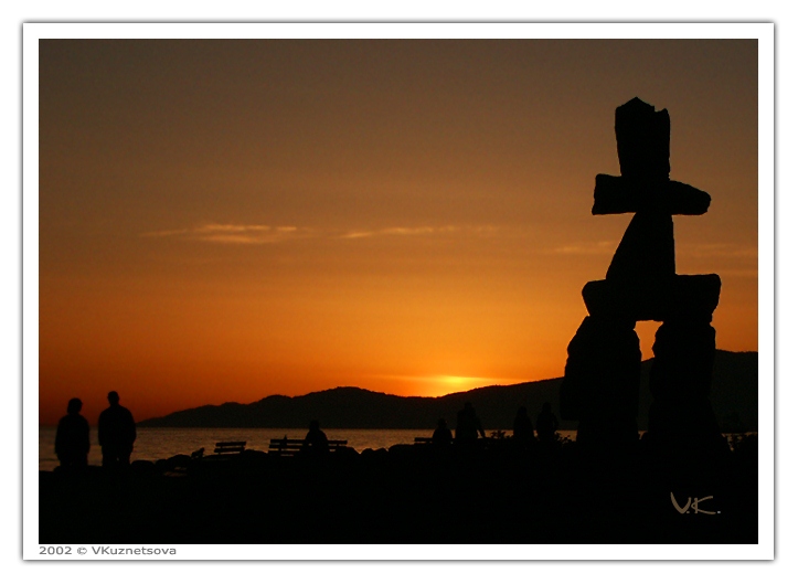 photo "Stones" tags: landscape, night, sunset