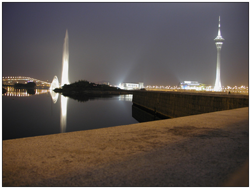 photo "Macau" tags: landscape, night