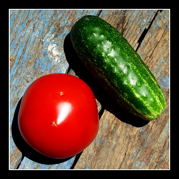 photo "Summer. Red and green" tags: still life, misc., 