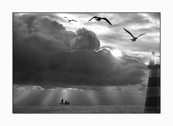 photo "Dreamworld" tags: landscape, montage, clouds
