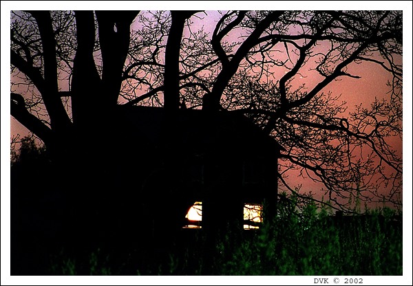 фото "Одинокий дом" метки: пейзаж, ночь