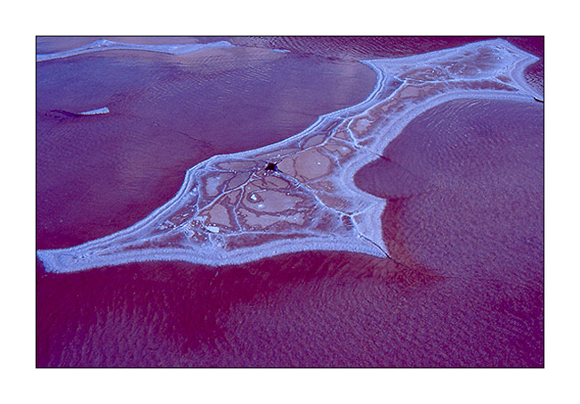 фото "Saltpan in the evening..." метки: пейзаж, абстракция, вода