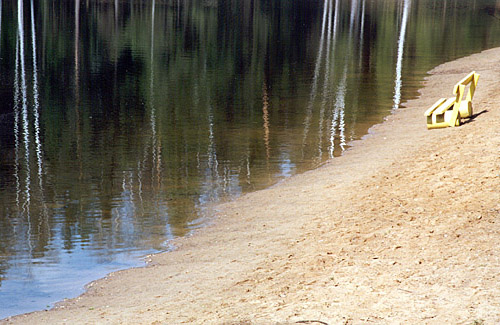 photo "Yellow bench story" tags: landscape, 