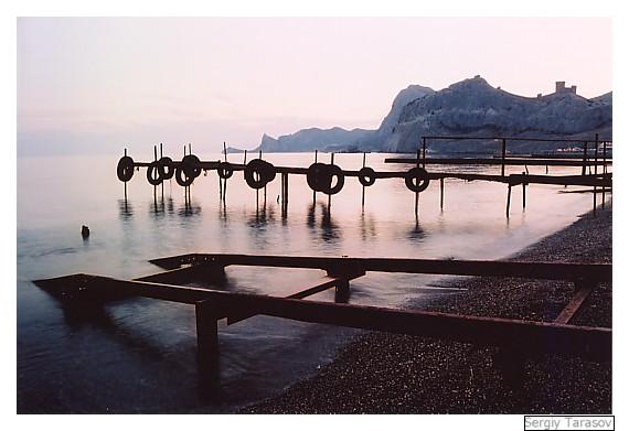 photo "Evening calm" tags: landscape, mountains, water