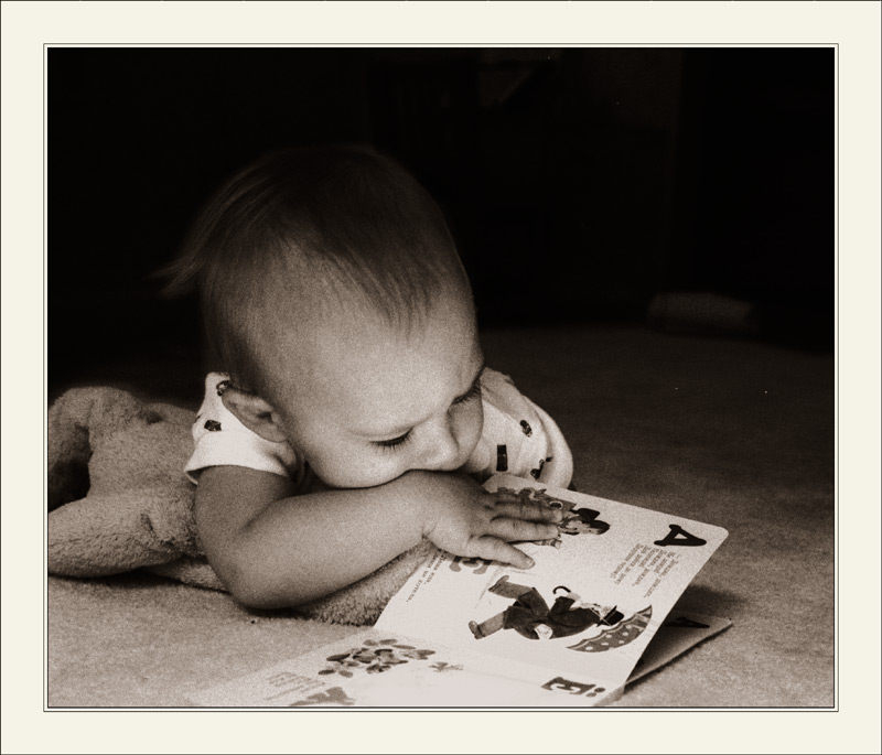 photo "Difficult letter" tags: portrait, children