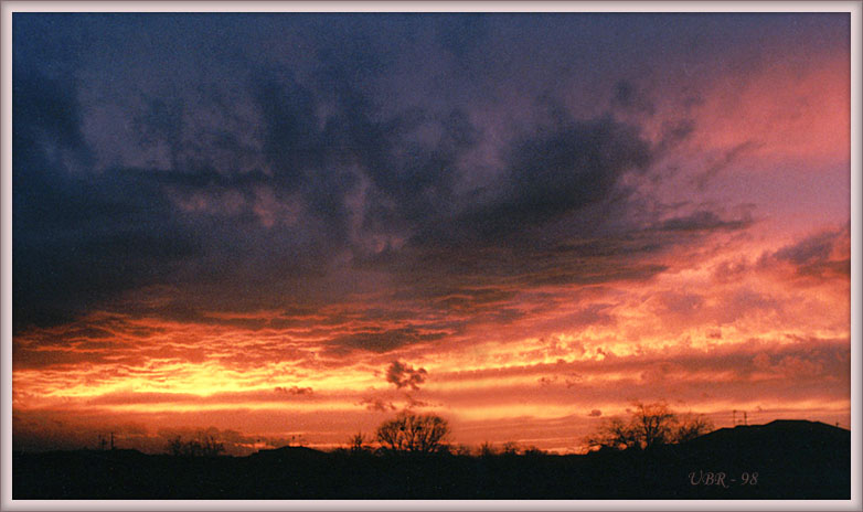 photo "Red sundown" tags: landscape, clouds, sunset