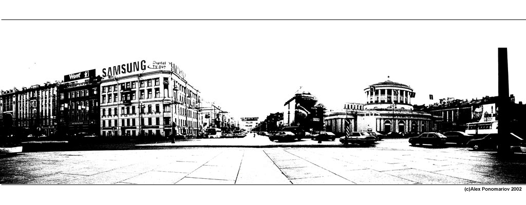 photo "Nevsky prospect 180 degrees" tags: architecture, misc., landscape, 