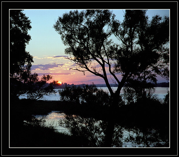 photo "*****" tags: landscape, sunset, water