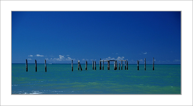 фото "Sea Fences II" метки: пейзаж, путешествия, Южная Америка, вода