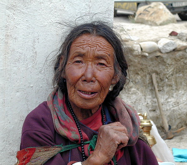 photo "LInes of the life...." tags: portrait, travel, Asia, woman