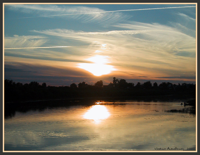 photo "Summer  (from a series "Sky")" tags: landscape, summer, water