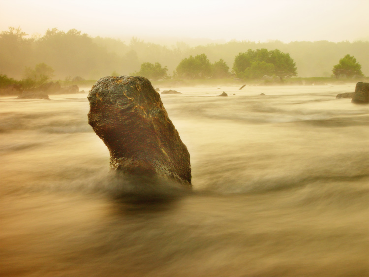 photo "Awakening Potomac" tags: landscape, sunset, water