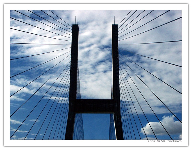 photo "Bridge" tags: landscape, abstract, clouds