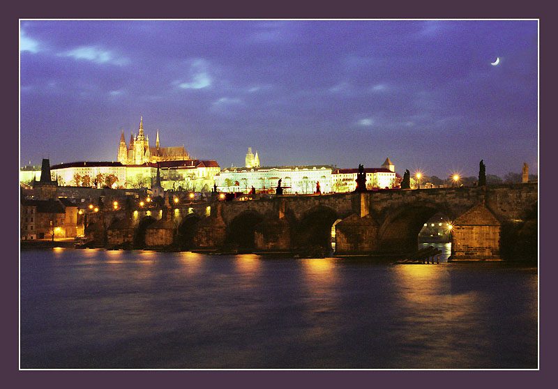 фото "Prague at night" метки: архитектура, пейзаж, 