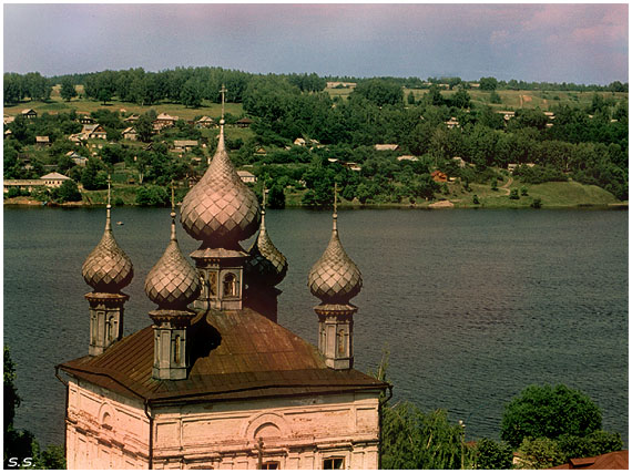 фото "Волжский берег..." метки: пейзаж, архитектура, вода