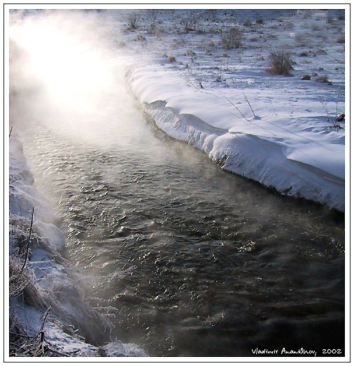 фото "Дыхание" метки: пейзаж, вода, зима